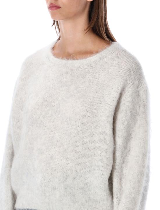 26FW 아메리칸 빈티지 스웨터 NIB18A POLARCHIN LIGHT GREY - AMERICAN VINTAGE