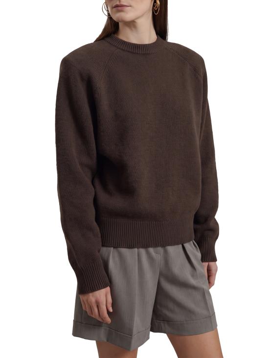 26FW 더프랭키샵 스웨터 KNFS22806200 BROWN - THE FRANKIE SHOP