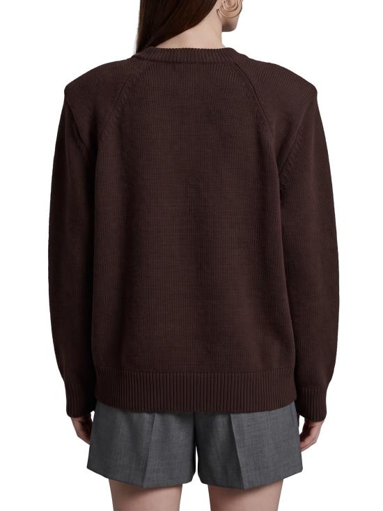 26FW 더프랭키샵 스웨터 KNFS22806200 BROWN - THE FRANKIE SHOP