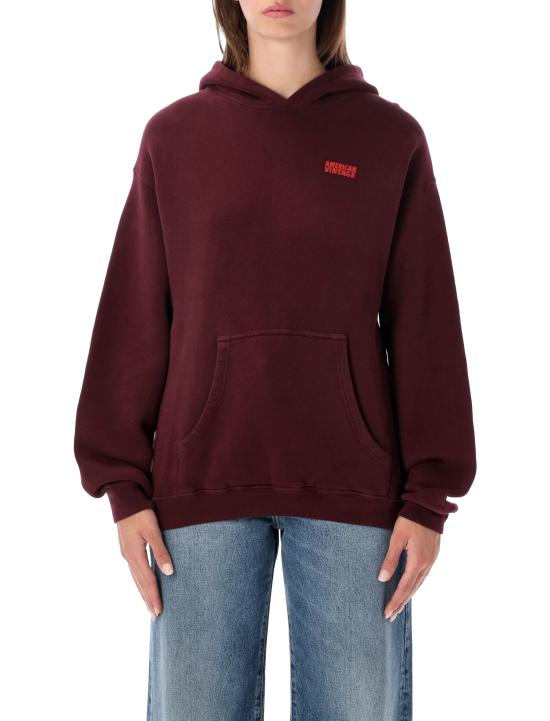 26FW 아메리칸 빈티지 후드 티셔츠 IZU03D CERISIER BURGUNDY