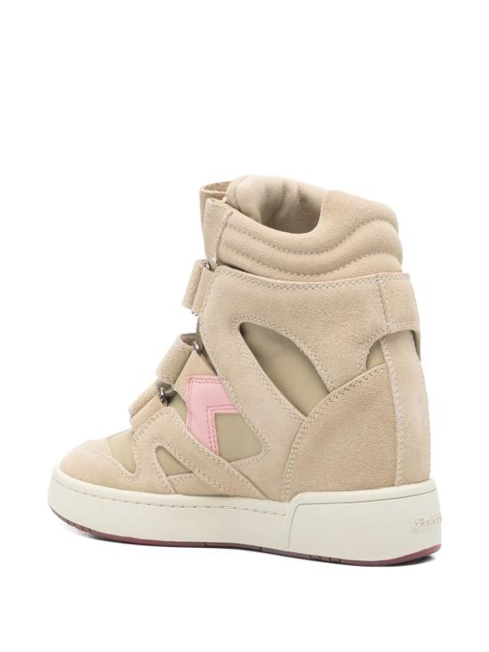 26FW 이자벨마랑 베켓 웨지 스니커즈 BK0010FAD1E02S BEBG BEIGE BUBBLEGUM - ISABEL MARANT
