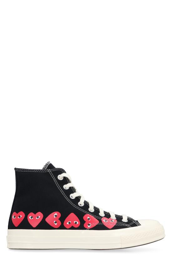 26FW 꼼데가르송 플레이 X 컨버스 스니커즈 AZK127001 BLACK - COMME DES GARCONS PLAY CONVERSE