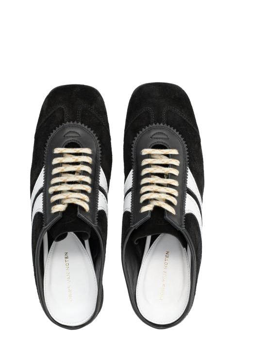 26FW 드리스 반 노튼 스니커즈 2620117240126 998 BLACK WHITE - DRIES VAN NOTEN