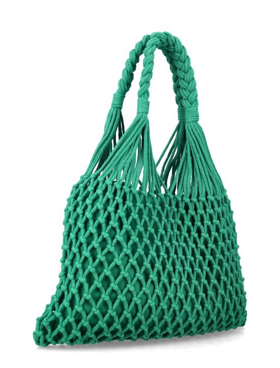 26FW 더프랭키샵 토트백 MACRAMEBAG 400 GREEN - THE FRANKIE SHOP