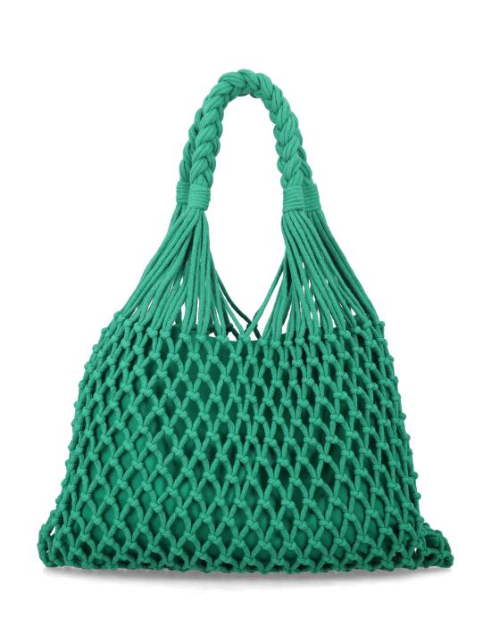 26FW 더프랭키샵 토트백 MACRAMEBAG 400 GREEN