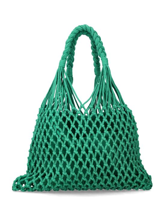 26FW 더프랭키샵 토트백 MACRAMEBAG 400 GREEN - THE FRANKIE SHOP