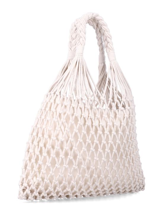 26FW 더프랭키샵 토트백 MACRAMEBAG 021 ECRU - THE FRANKIE SHOP