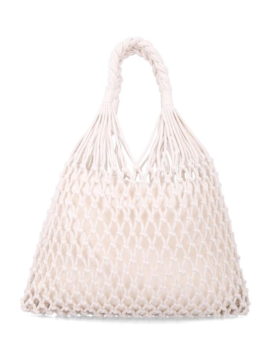 26FW 더프랭키샵 토트백 MACRAMEBAG 021 ECRU