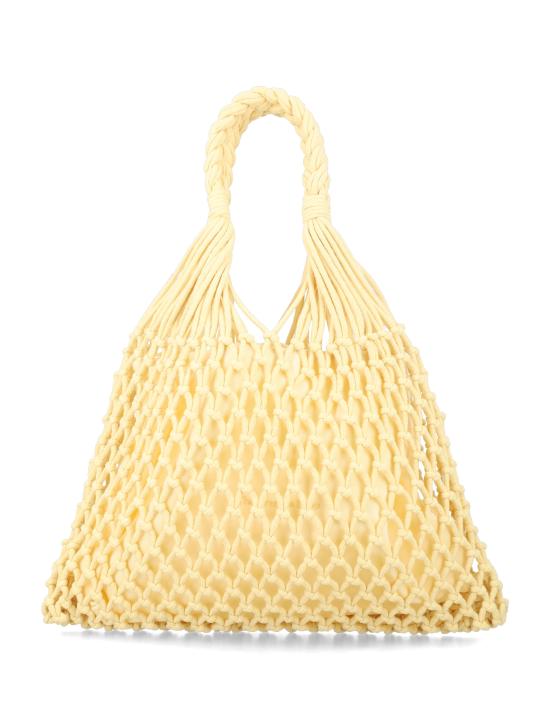 26FW 더프랭키샵 토트백 MACRAMEBAG 505 PALE YELLOW