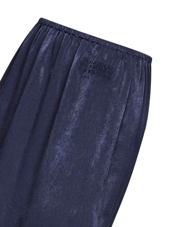 26FW MM6 메종마르지엘라 스커트 S62ME0045M36089524 Navy blue - MM6 MAISON MARGIELA