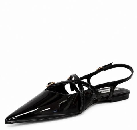 26SS 스티브매든 플랫 슈즈 SMSCLIO18BLK BLACK PATENT - STEVE MADDEN