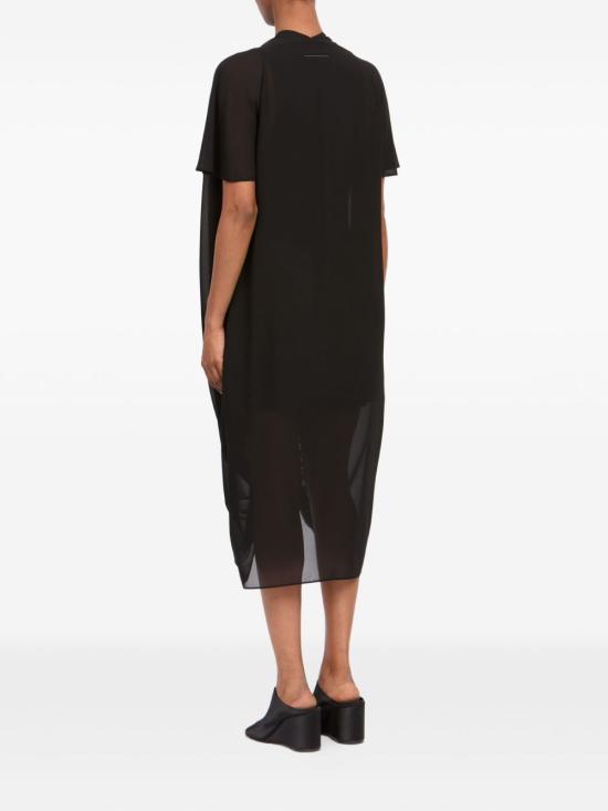 26SS MM6 메종마르지엘라 미디 원피스 S52DG0034M35468900 Black - MM6 MAISON MARGIELA