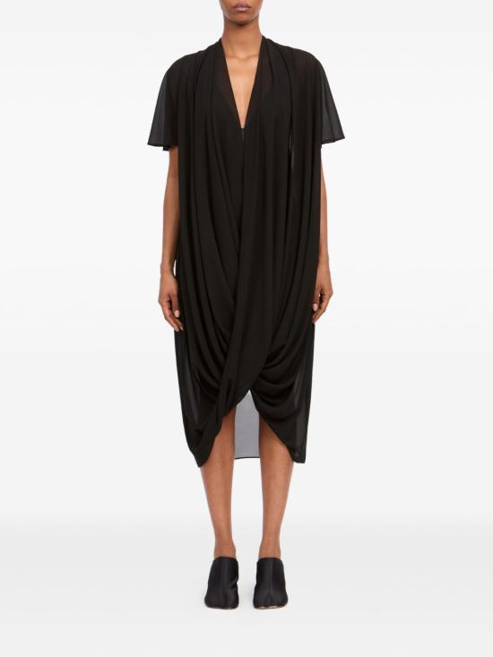26SS MM6 메종마르지엘라 미디 원피스 S52DG0034M35468900 Black - MM6 MAISON MARGIELA