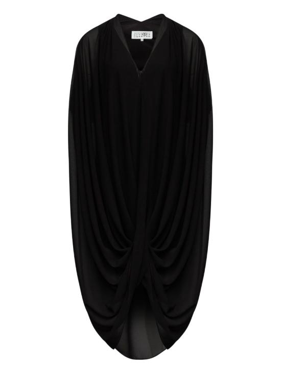 26SS MM6 메종마르지엘라 미디 원피스 S52DG0034M35468900 Black