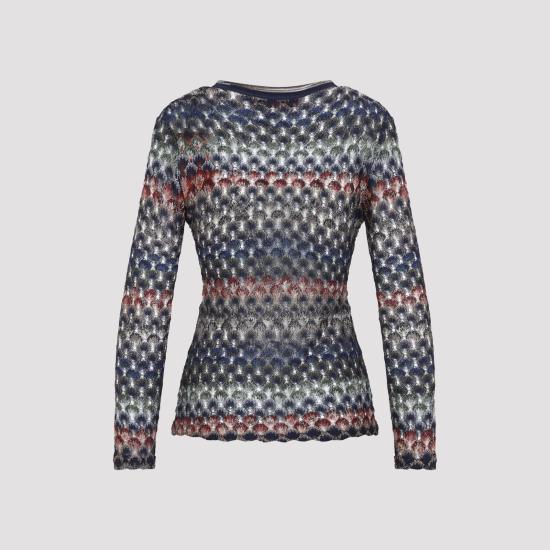 26FW 미소니 스웨터 DS26WN0UBR015PSMSPV MULTI DARK - MISSONI
