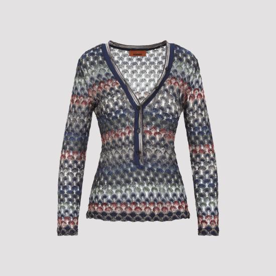 26FW 미소니 스웨터 DS26WN0UBR015PSMSPV MULTI DARK - MISSONI