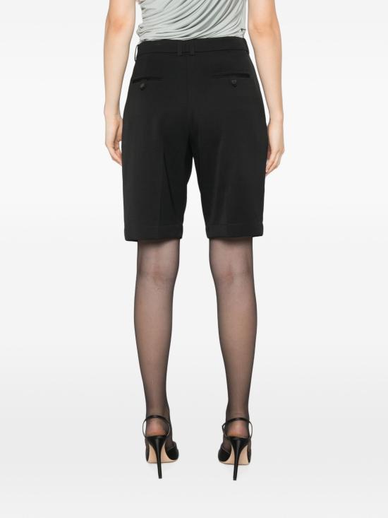 26FW 생로랑 개버딘 버뮤다 쇼츠 A000BDY7E631000 NERO - SAINT LAURENT
