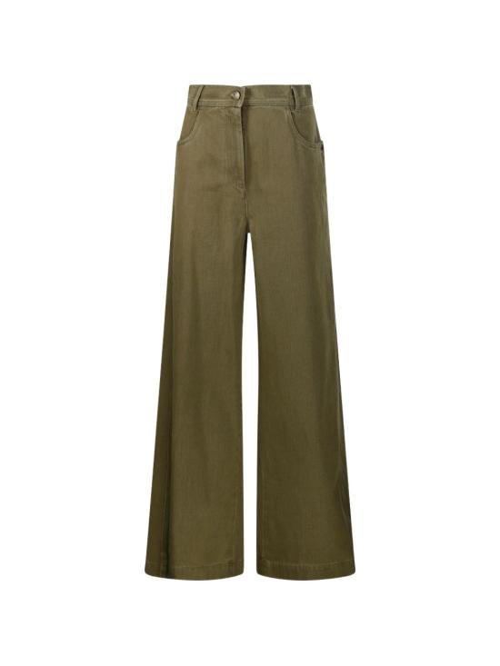 26FW 막스마라 스트레이트 팬츠 2621136081600MXMALAMARO002 VERDE KAKI