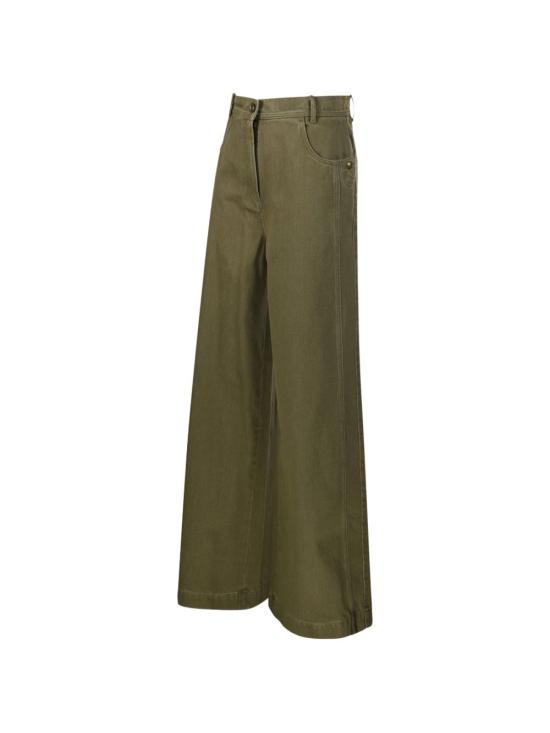 26FW 막스마라 스트레이트 팬츠 2621136081600MXMALAMARO002 VERDE KAKI - MAX MARA