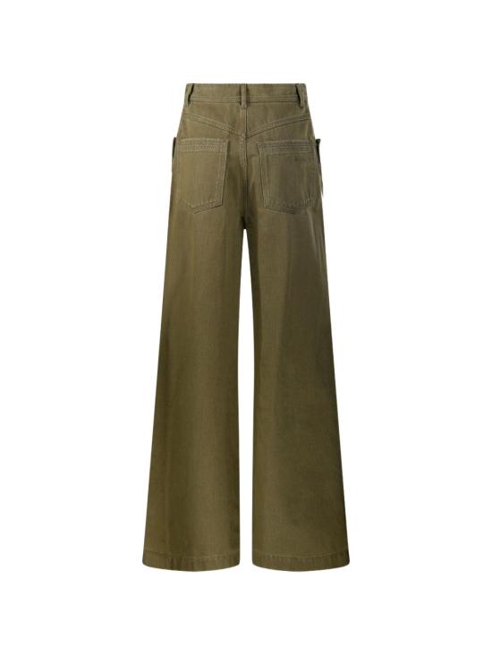 26FW 막스마라 스트레이트 팬츠 2621136081600MXMALAMARO002 VERDE KAKI - MAX MARA