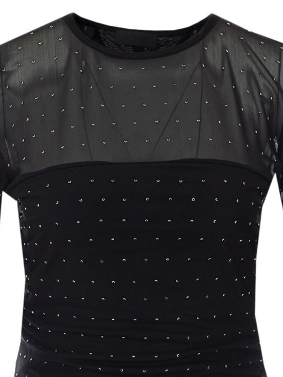 26FW 리우조 미디 원피스 CF6071J4966Q9822 BLACK - LIU JO