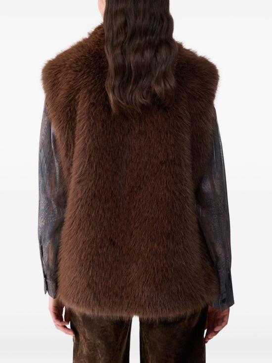 26FW 리우조 자켓 WF6203E1136X0787 BROWN - LIU JO