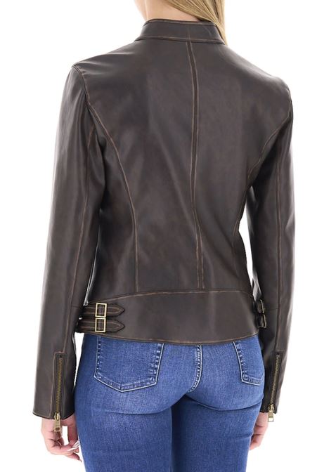 26FW 리우조 자켓 WF6381EE110691419 Dark brown - LIU JO
