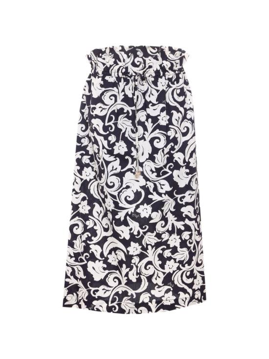 26SS 리우조 스커트 WA6353T4853P9421 BLACK WHITE
