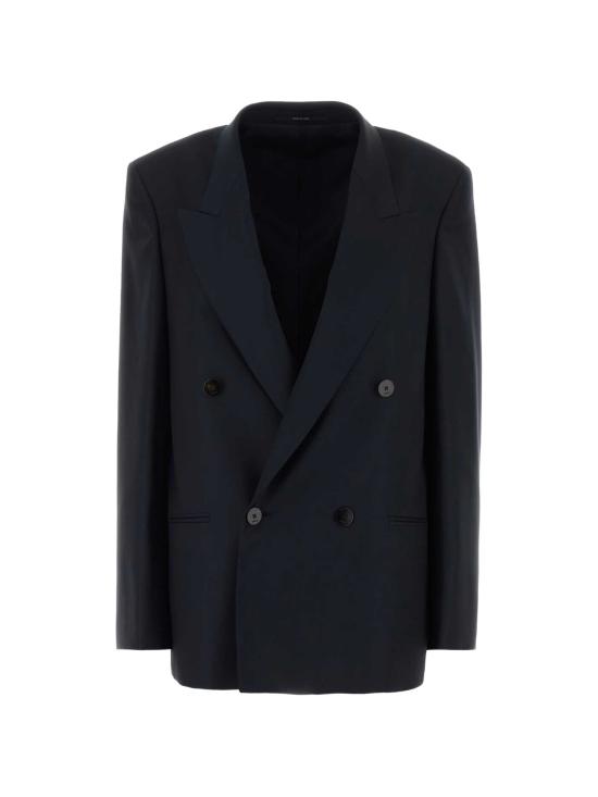 26FW 구찌 라이트 울 더블 브레스트 재킷 A0068ZZAVMD4294 BLUE JAPAN