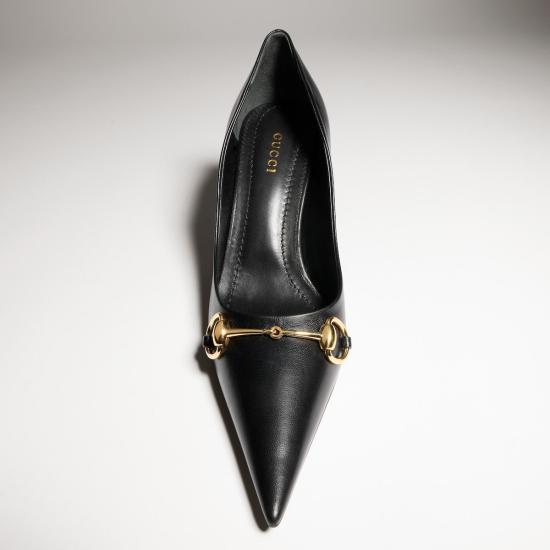 26FW 구찌 프리마베라 펌프스 A0068H0IC001000 NERO