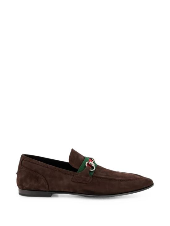 26FW 구찌 코모 홀스빗 스웨이드 로퍼 874936AAG9O2052 T MORO - GUCCI
