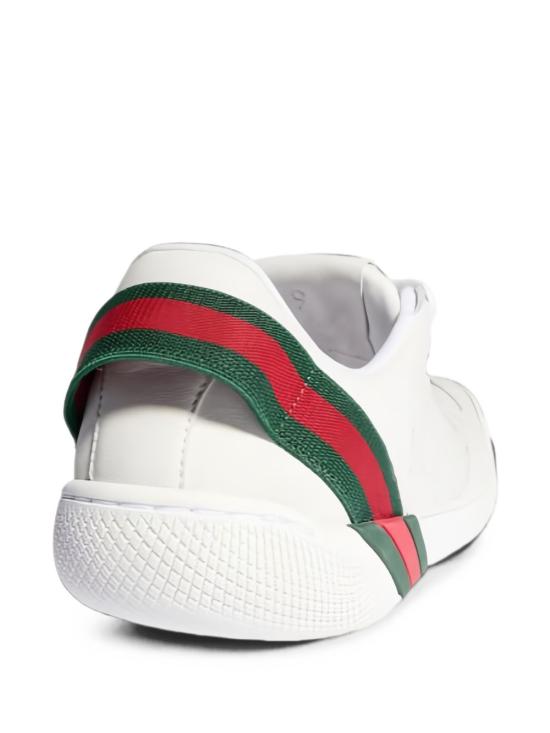 26FW 구찌 스크리너 GG 레더 스니커즈 A006VDAAHAV9077 Off white - GUCCI