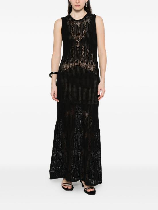 26SS 리우조 미디 원피스 WA6328MS00722222 NERO - LIU JO