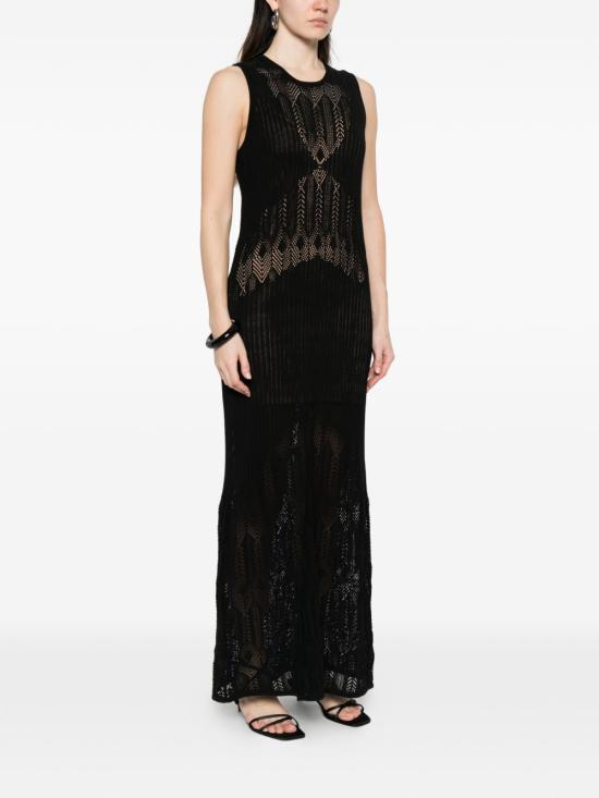 26SS 리우조 미디 원피스 WA6328MS00722222 NERO - LIU JO