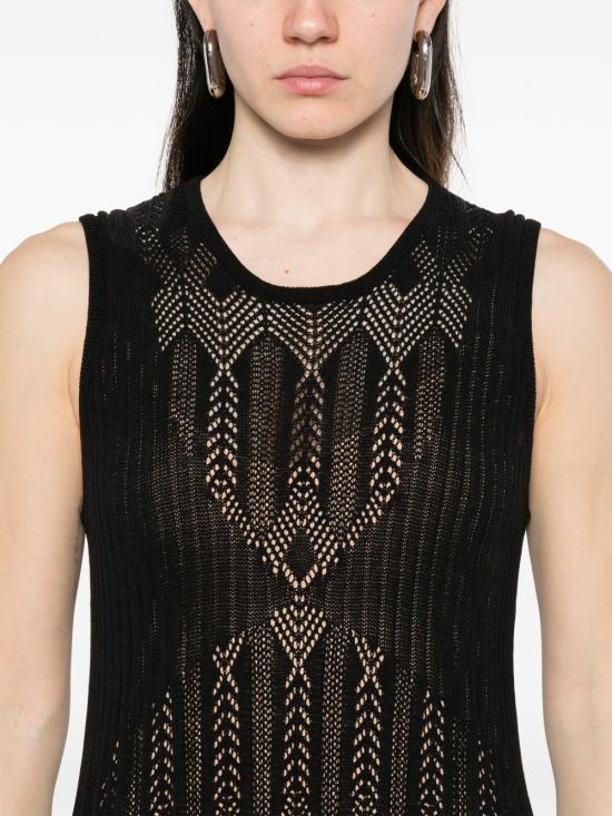 26SS 리우조 미디 원피스 WA6328MS00722222 NERO - LIU JO
