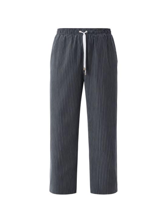 26FW 리우조 스트레이트 팬츠 TF6149T691AD3031 Charcoal - LIU JO