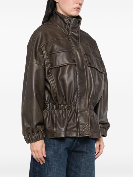 26FW 핑코 자켓 107074BARKERIAA3E8L64 MARRONE - PINKO