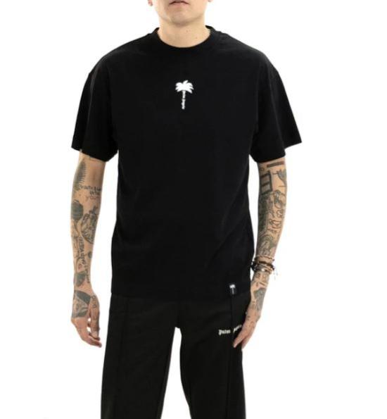 26FW 팜앤젤스 반팔 티셔츠 PAMAA001JR0081003 BLACK - PALM ANGELS