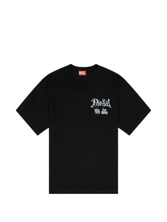 26FW 디젤 반팔 티셔츠 A222440QIAM9XX Black - DIESEL