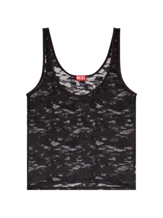 26FW 디젤 반팔 티셔츠 A239810DRAK900 Black - DIESEL