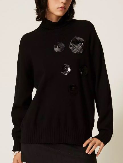 26FW 트윈셋 스웨터 262AT3100S2228300006 NERO - TWINSET