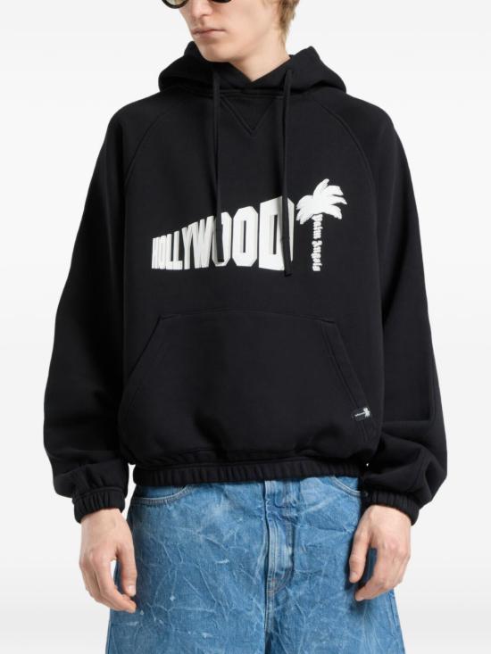 26FW 팜앤젤스 스웨터 PAMBB04W26FL021003 BLACK - PALM ANGELS