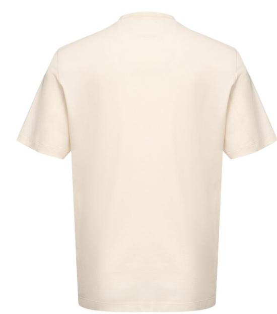 26FW 브루넬로 쿠치넬리 코튼 저지 크루넥 티셔츠 M0B138440CVD20 ENGLISH WHITE - BRUNELLO CUCINELLI