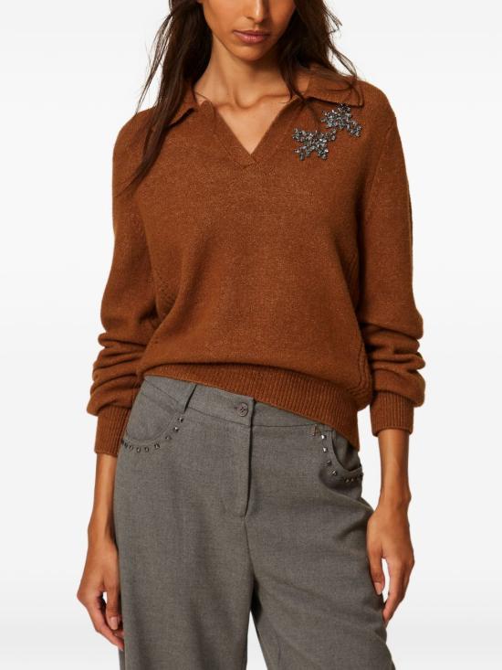 26FW 트윈셋 스웨터 262AT3121S2228600605 TOFFEE - TWINSET