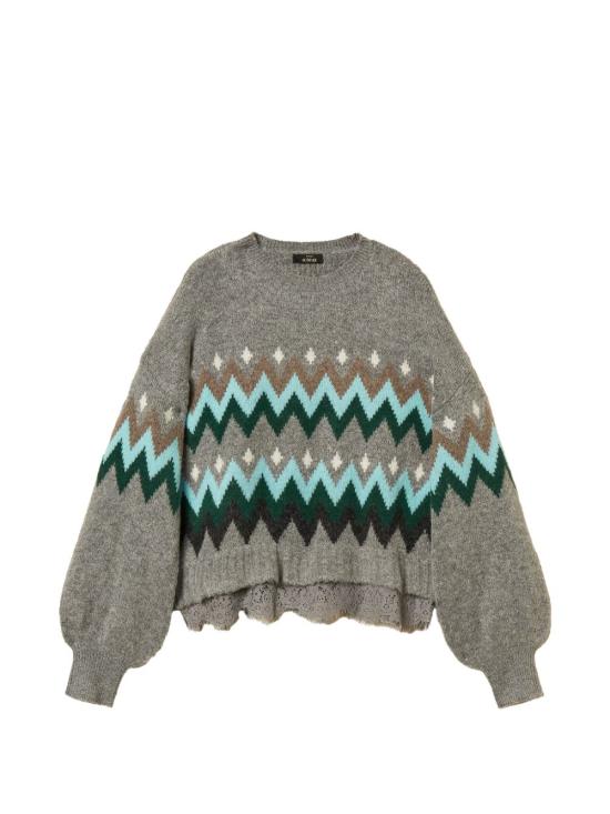 26FW 트윈셋 스웨터 262AT3034S2227714120 GRIGIO MEDIO