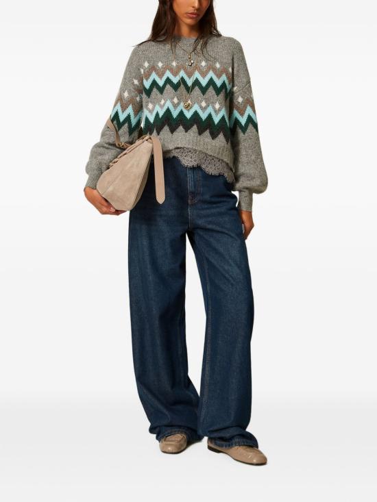26FW 트윈셋 스웨터 262AT3034S2227714120 GRIGIO MEDIO - TWINSET