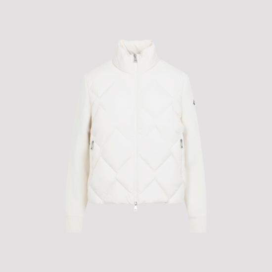 26FW 몽클레어 울 캐시미어 패딩 자켓 L20939B00041M4281035 Off white - MONCLER