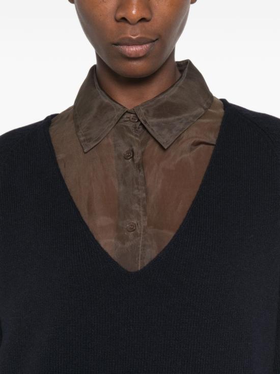 26FW MM6 메종마르지엘라 스웨터 S62HN0013M13349487 Black - MM6 MAISON MARGIELA