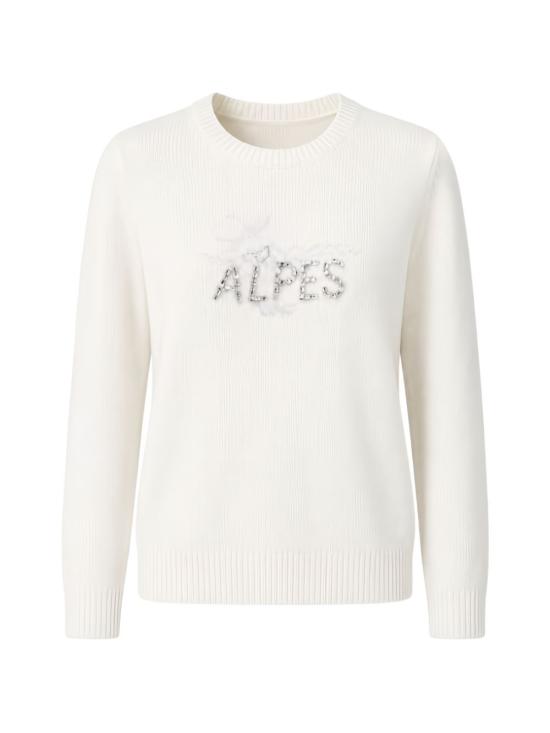26FW 리우조 스웨터 TF6160MA22SL9508 Off white - LIU JO