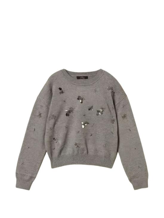 26FW 트윈셋 스웨터 262AP3181S2187312838 GRIGIO MEDIO MELANGE - TWINSET
